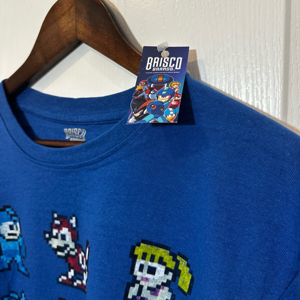 Mega Man Squad Goals Game Character Graphic T-Shirt for Men or Women - Picture 4 of 7